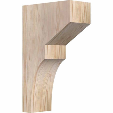 Ekena Millwork Monterey Smooth Corbel, Douglas Fir, 5 1/2"W x 12"D x 20"H COR06X12X20MON00SDF